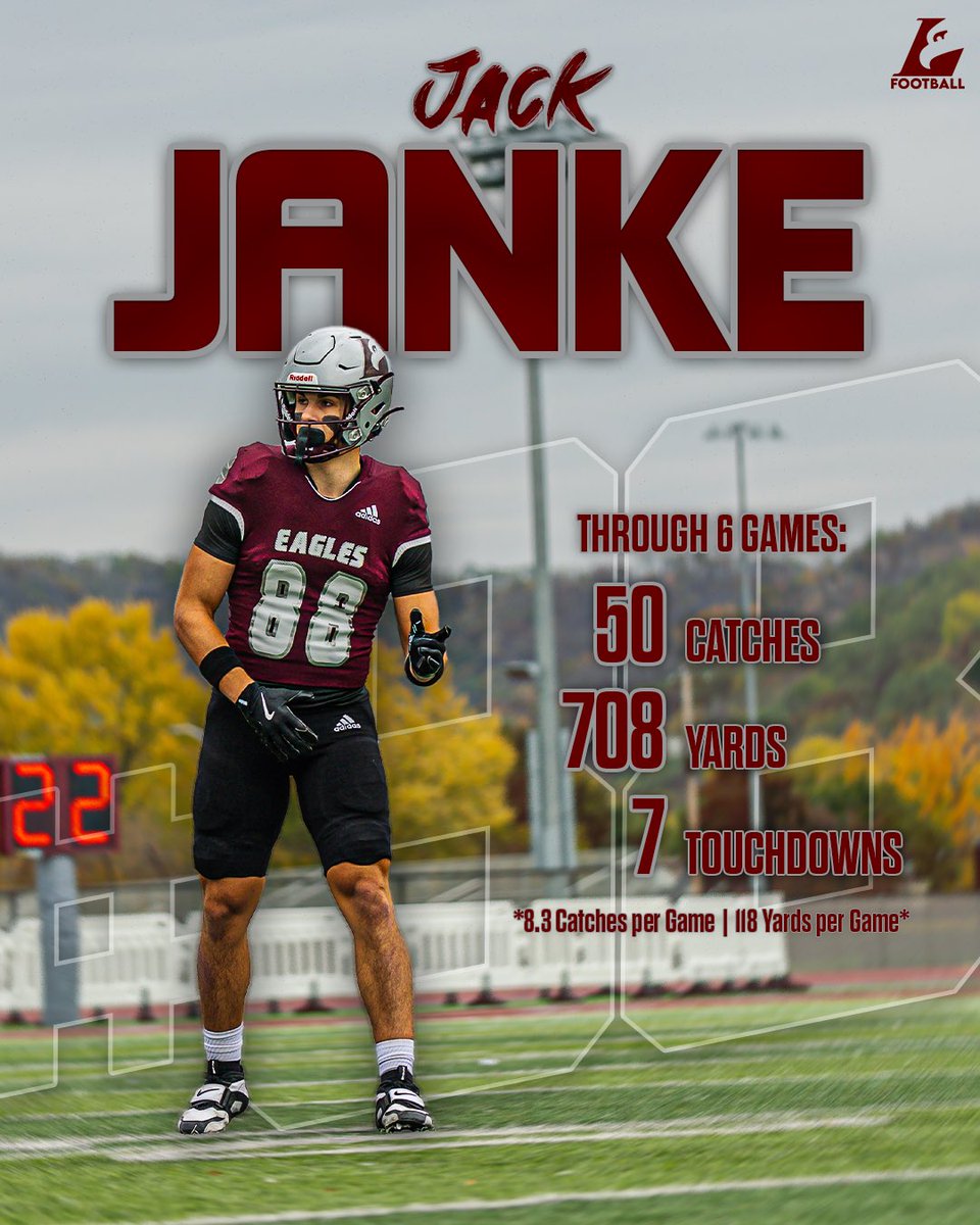 UWLEagleFB's tweet image. A DBs worst nightmare 😈 🦅 

#TheExperience #asaneagle #d3fb