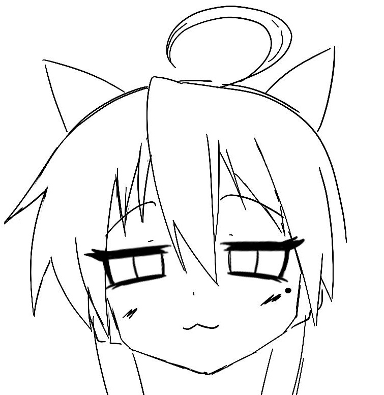 Smug ahh Konata wip

Its gonna be a slightly more suggestive piece too so look away incase you're not interested