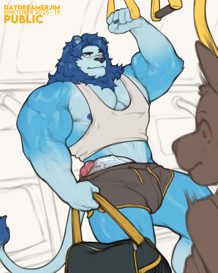 #Kinktober Day 15 - Public

See something you like? Fresh from the gym and feeling pumped ;)