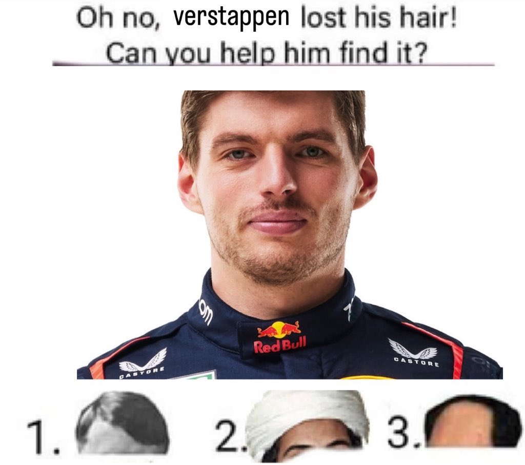 verstappen when he sees Lewis on the track