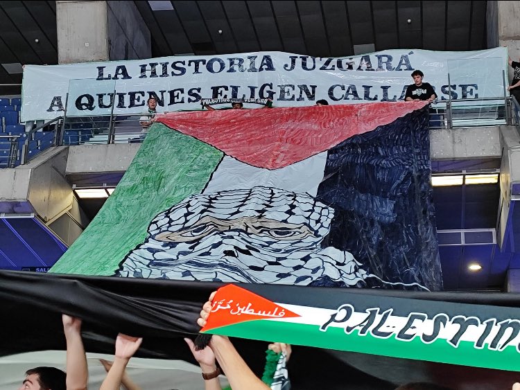 Si somos un equipo del patio del colegio como no íbamos a dar lecciones de historia durante un genocidio.
<a href="/DemenciaEstu/">Demencia</a> lo deja claro 

“La historia juzgará a quienes eligen callarse”