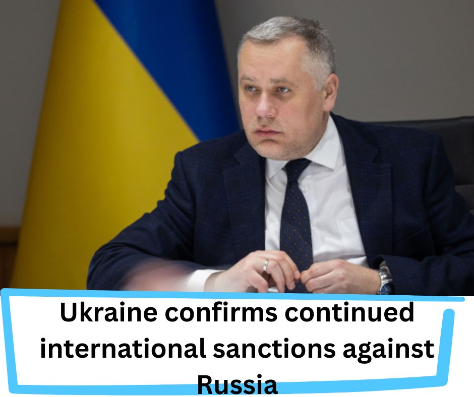 DispatchDnipro's tweet image. Ukraine 🇺🇦 confirms that sanctions against #Russia  will continue, noting the commitment of international partners to maintain pressure and not back down from the imposed measures. #Ukraine
