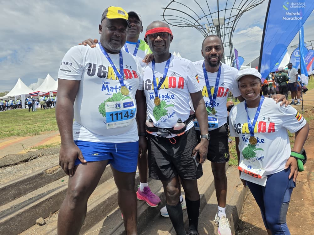 Thank you goes to all those 283 Ugandan finishers of the 313 participants at the #StanChartNairobiMarathon 2025 edition. 

42 KM: 118  
🕹️Female = 22
🕹️Male = 96

21 KM: 111 
🕹️Female = 38
🕹️Male = 74

10 KM: 39  
🕹️Female = 25
🕹️Male = 14

Happy Medal Monday!