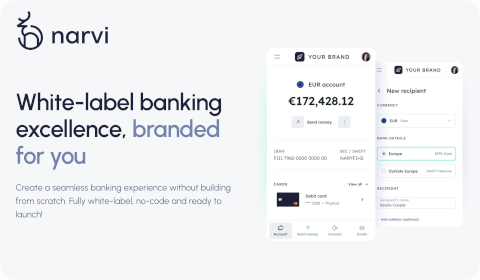 Narvi, la banque en marque blanche – blog.cestpasmonidee.fr/2025/10/narvi-…

Après la banque en API, Narvi dévoile une plate-forme en marque blanche, à personnaliser sans code…