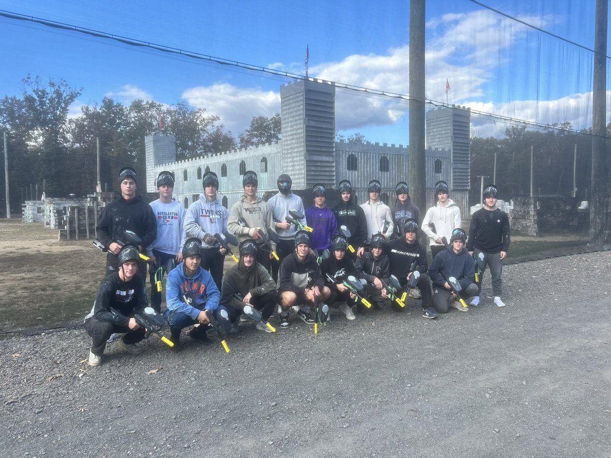 Sticks down, goggles on!

The Rebels hit the paintball field for a great day of team bonding before returning to the rink