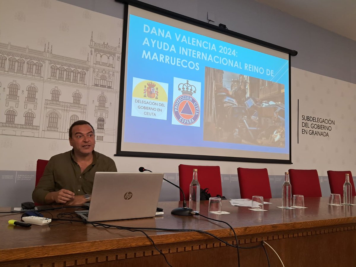 Participamos como docentes en el curso “Gestión del riesgo de inundaciones” en Granada junto a profesionales de <a href="/proteccioncivil/">Protección Civil</a> , <a href="/UMEgob/">UME</a> , <a href="/guardiacivil/">Guardia Civil</a> , <a href="/policia/">Policía Nacional</a> , <a href="/CSIC/">CSIC</a>  y <a href="/BomberosMotril/">Bomberos Motril</a>.

Compartiendo experiencia tras la #DANAValencia 💧
#ProteccionCivil #CIVILIO
