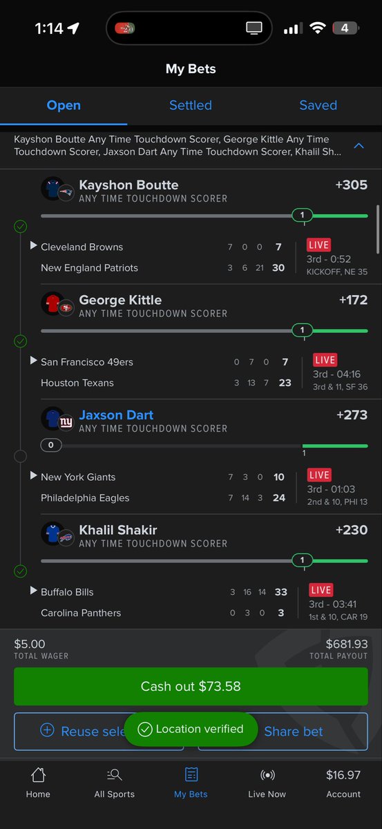1daybetta's tweet photo. @CurtEusCurtis I tailed and cashed out 🫩🫩. Really hating my self rn https://t.co/oBCH2hDOH3