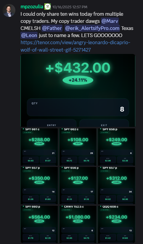 TradeProElite_'s tweet image. he made $3,754 in a single day.

&amp;amp; didn’t place a single trade himself.

welcome to @TradeProElite_ ⚡️