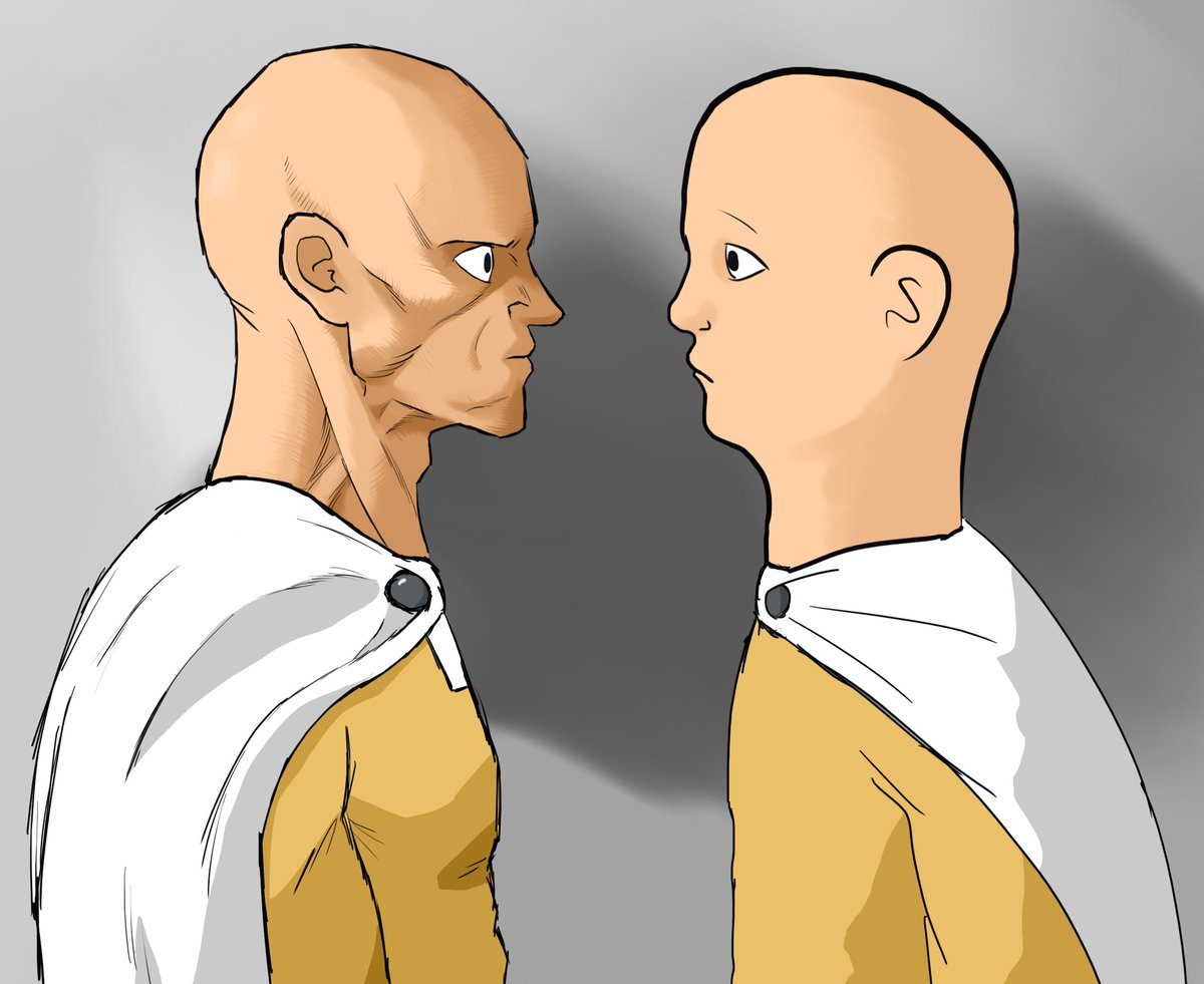 Serious Saitama vs Chill Saitama
#OPM