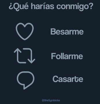 Oh~ ya superamos mas de 200 seguidores~ ❤️, muchas gracias por su apoyo trainers jsjs~

Les traigo esta pequeña dinamica ^^, espero que tenga apoyo y les doy muchos besos, gracias por apoyar a esta a yegua cachonda jsjs~ ❤️❤️

#sexrol #rolfree