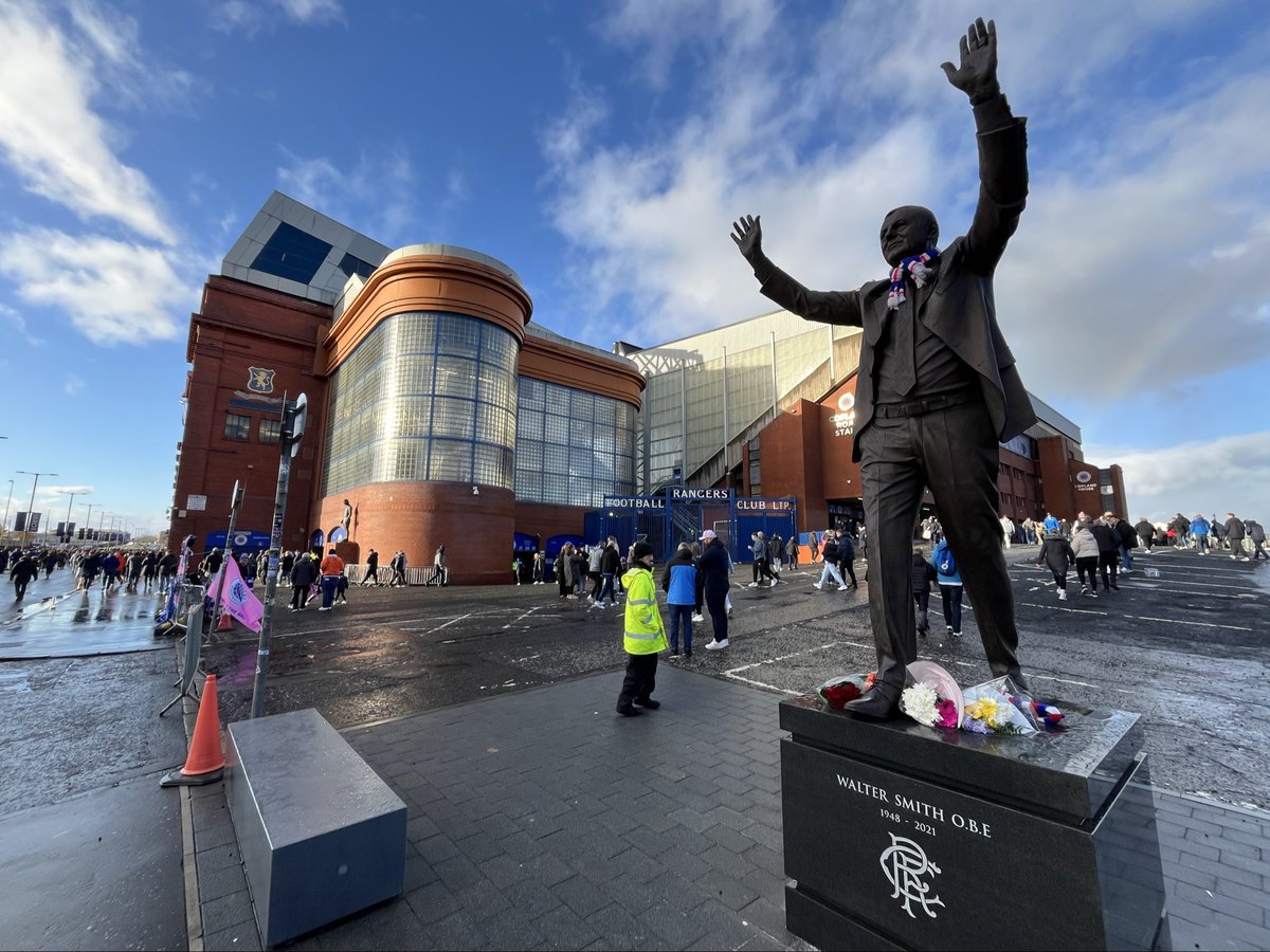 Nice to actually enjoy a game at Ibrox today and to see a Rangers win on the fourth anniversary of Walter Smith’s passing, hard to believe it’s been that long already. A small step forward and pleased for Danny Rohl, whose team looked more coached than they have for a while…