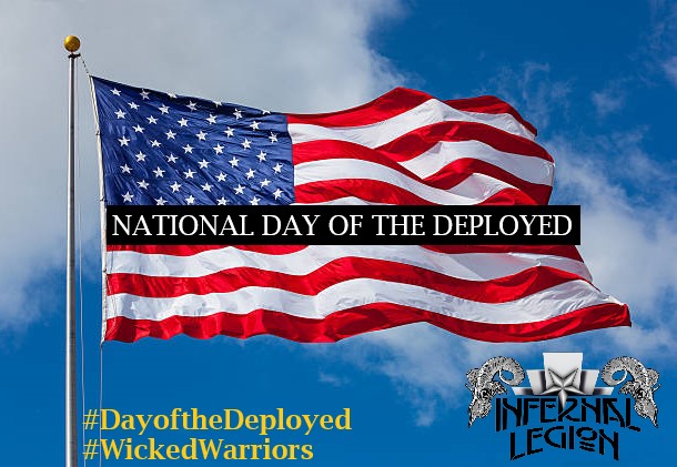 InfernalLegion9's tweet image. On this National #DayOfTheDeployed, we show our respect to those brave servicemembers deployed around the world in service to their nation.

If you have a loved one currently deployed, please review the resources available to you at:

militaryonesource.mil/deployment/pre…