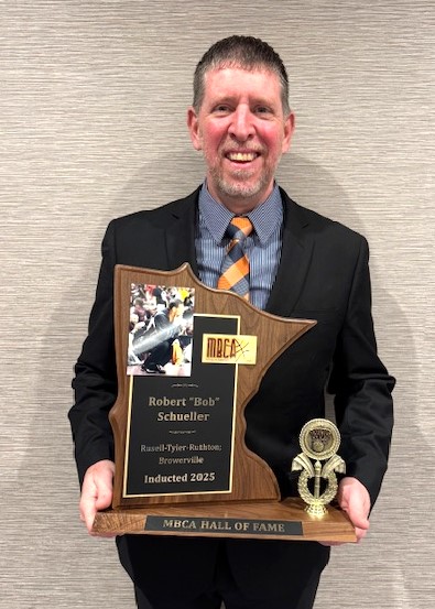 MN_BCA's tweet photo. Welcome to the MBCA Hall of Fame - Robert "Bob" Schueller; Browerville, Russell-Tyler-Ruthton https://t.co/Grnyua7KIJ