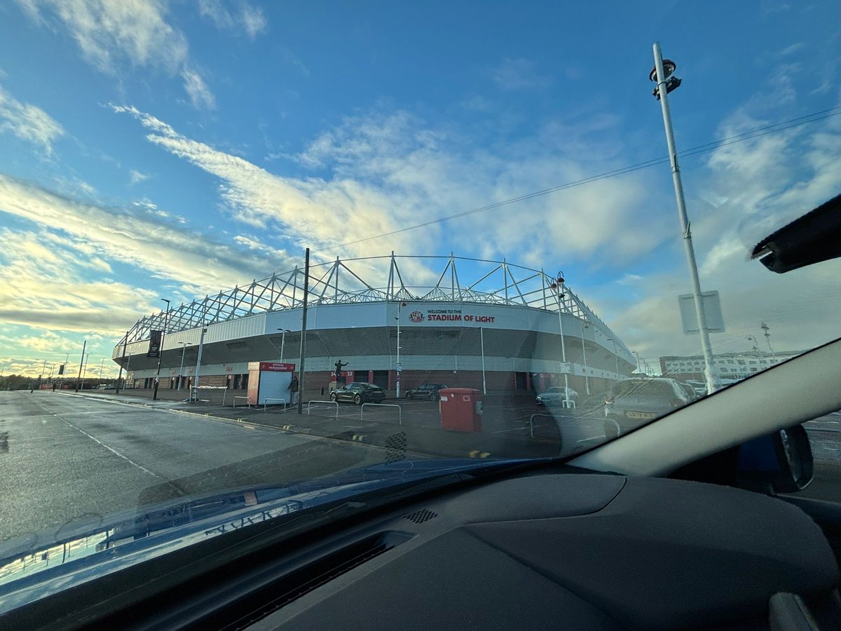 AndyAndyjasper1's tweet photo. Visited the stadium of light today on a reconnaissance mission for next season https://t.co/8AYxrLoDBV