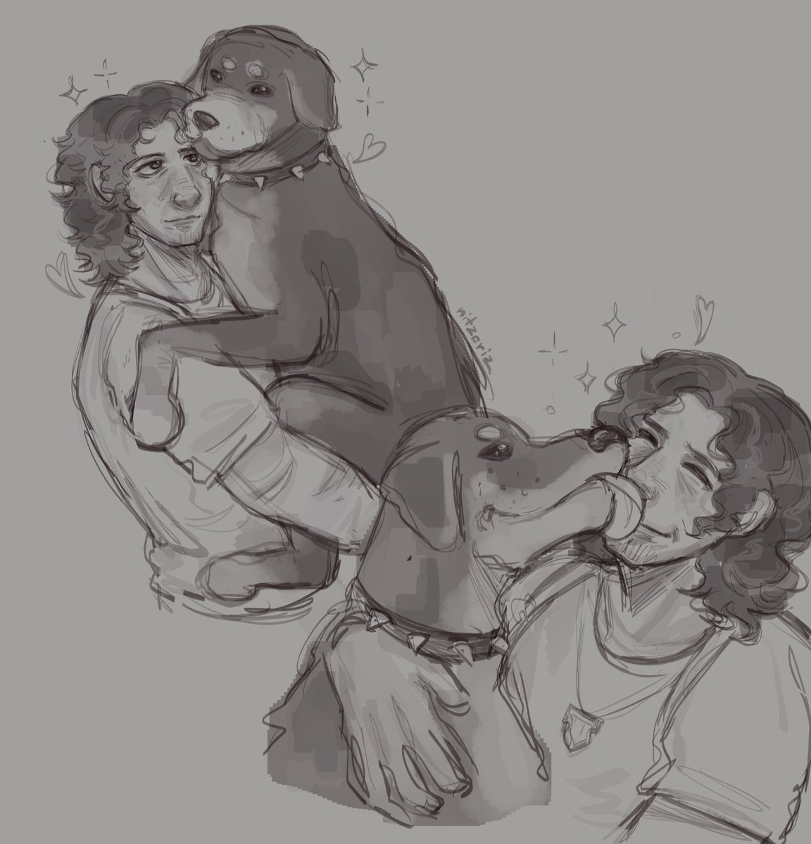 ele tava se reconectando com os cachorros
#hexatombe