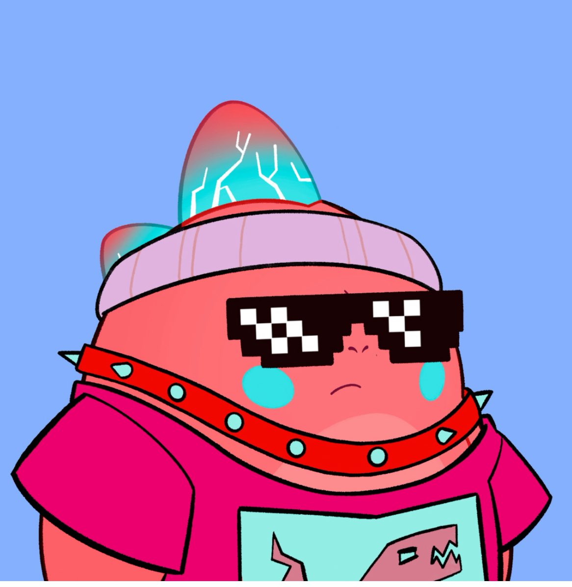 Q00B1T's tweet photo. @sleepagotchi GM https://t.co/h7TFmDxpgQ