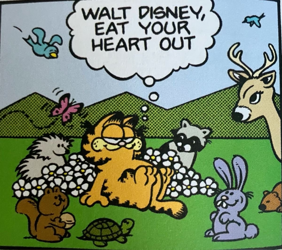 i love garfield, watching kpop fancams, mlp, bus simulators, collecting plushies, anime girls, reading lesbian doujinshi, girls that cosplay,online shopping, hiking, whiskey, medium rare steak, reading,animating,music,hanging out with friends, being right and my persona