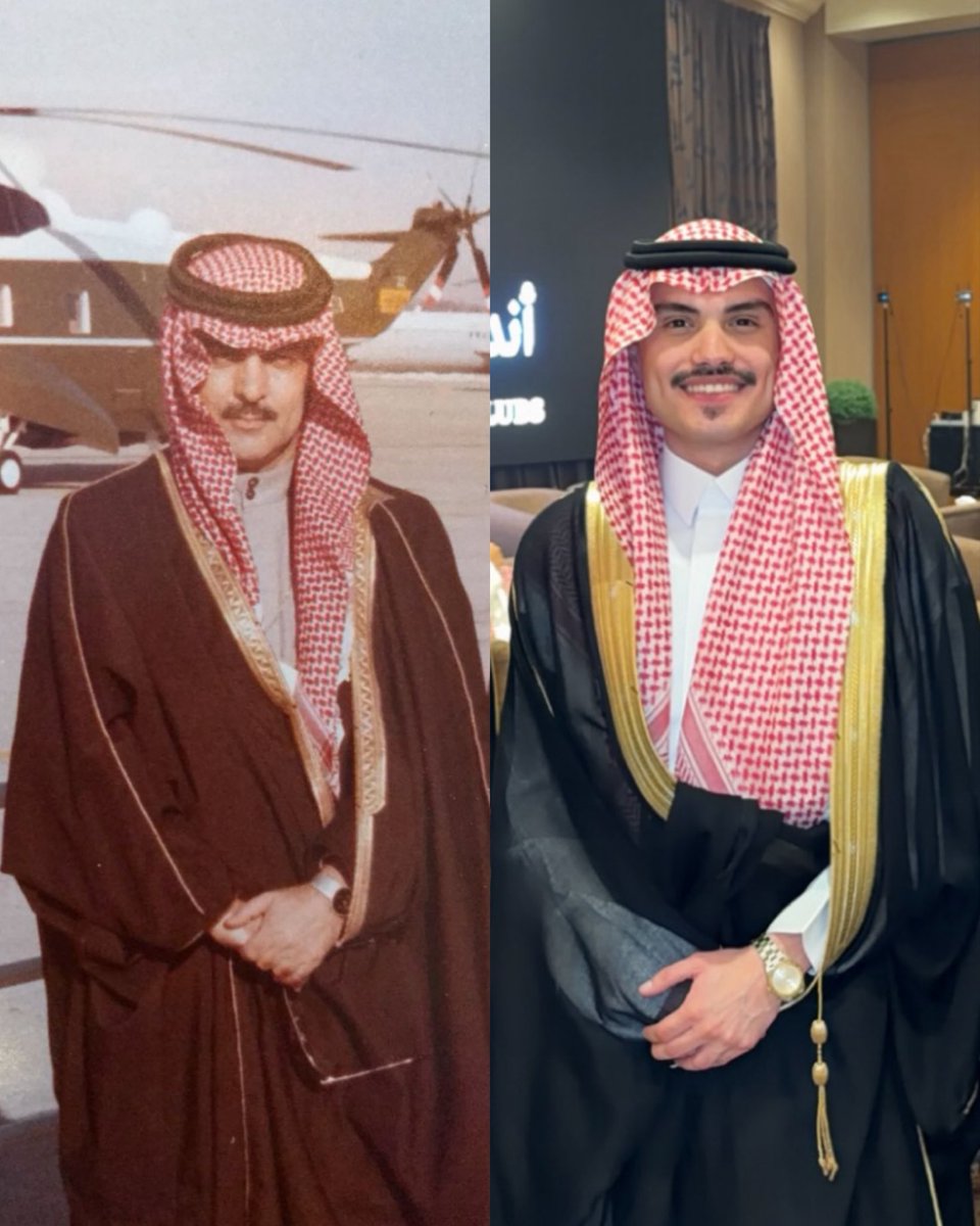 بين الماضي والحاضر .. فخر امتد عبر الأجيال.
جدي الغالي #ماجد_الشبل "رحمه الله" 
سيرة عطرة نقتدي بها، وإرث من القوة لا يُنسى