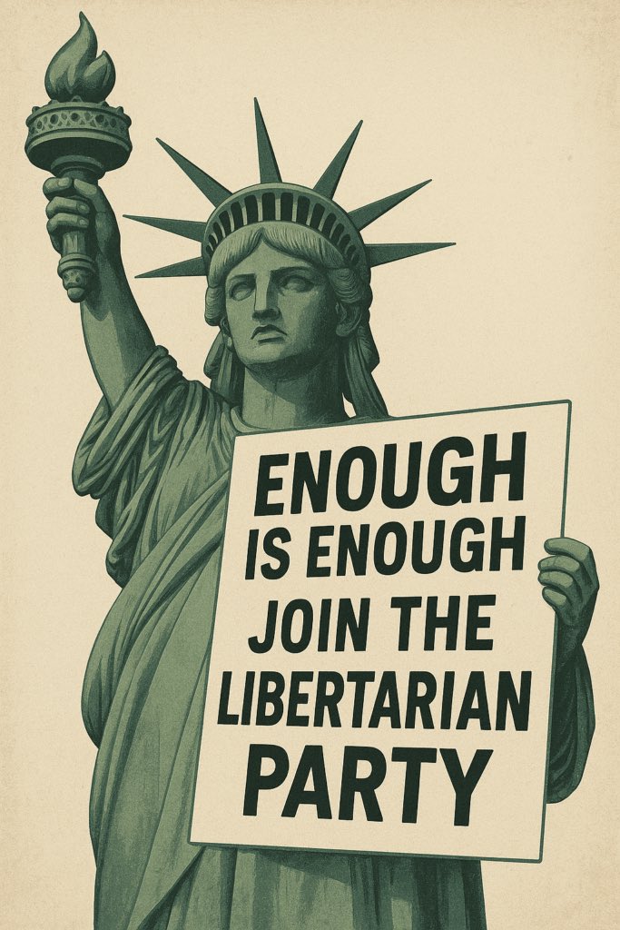 LarrySharpe's tweet image. It’s not just important to join the Libertarian Party. It’s important to join your state party, too. If you’re in New York, have you joined - or thought of joining - the Libertarian Party of New York?