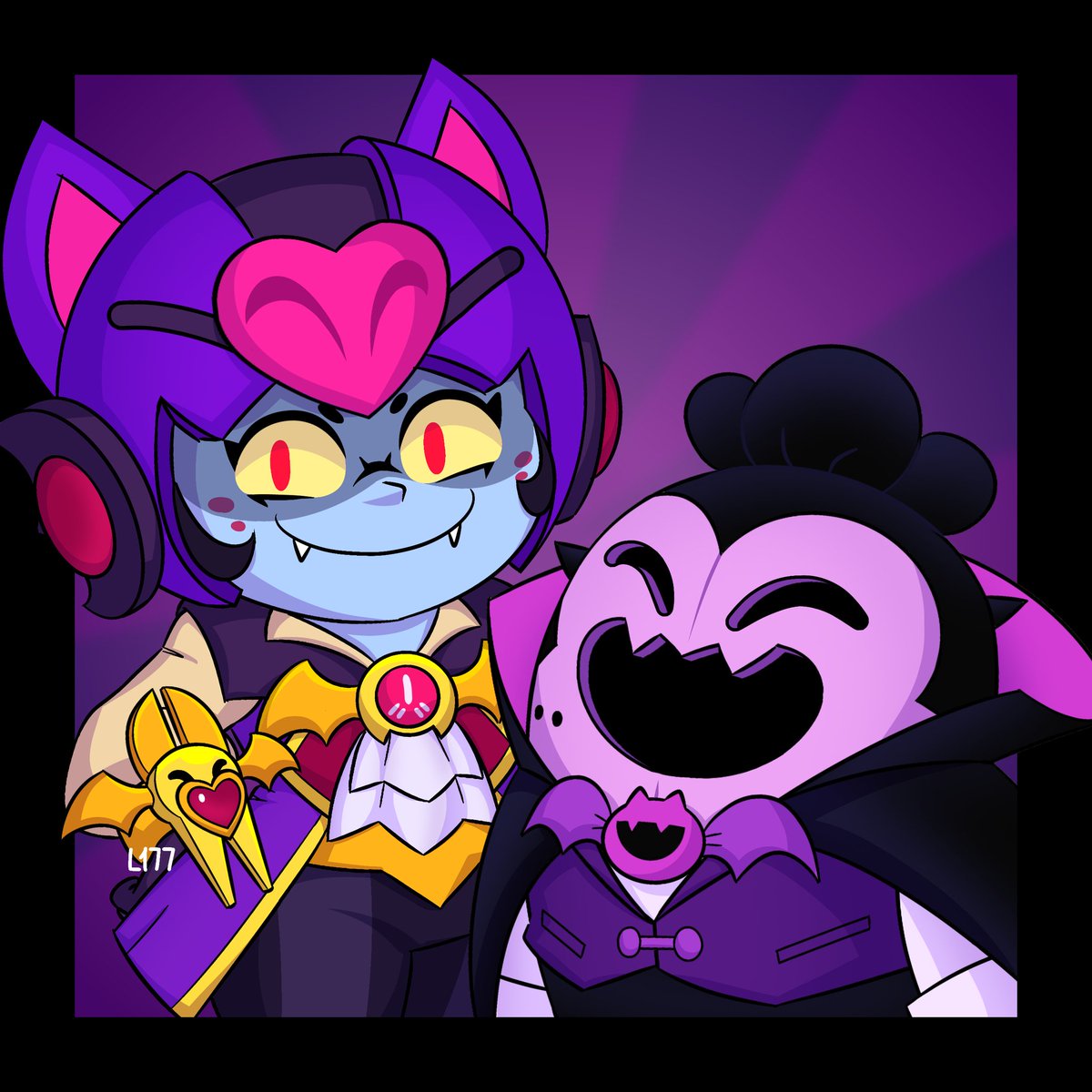 Vampires🦇

#BrawlStars #BrawlStarsArt