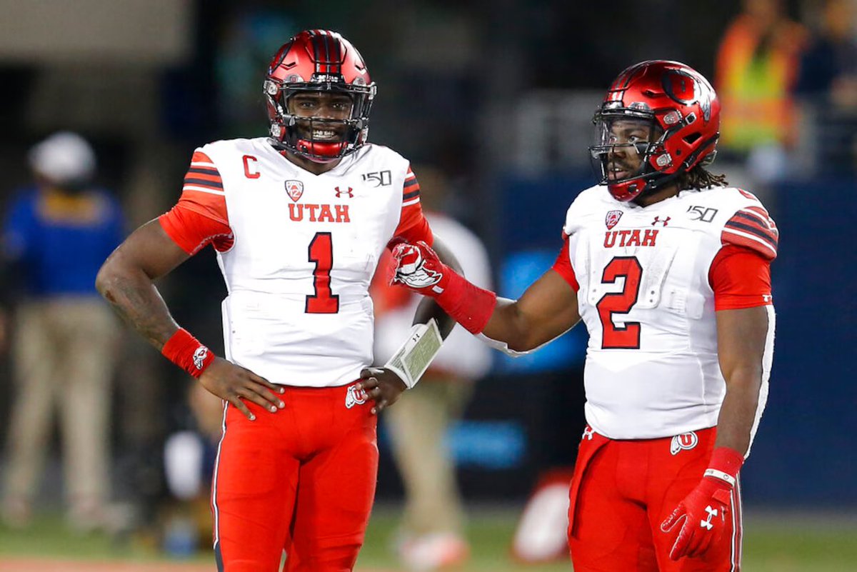 The Snoop Huntley-Zack Moss backfield was electric at Utah