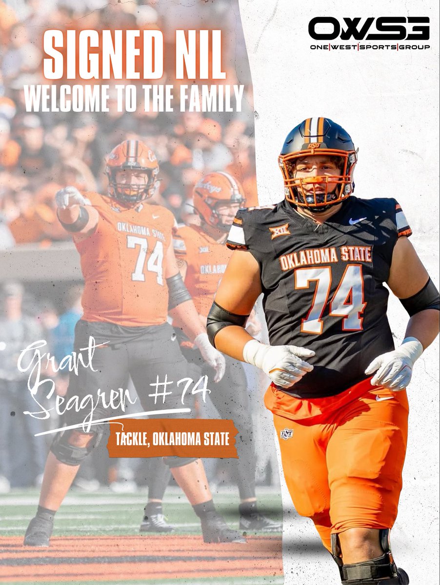 OneWestSports's tweet photo. Welcome @seagren_grant to OWSG family! #NIL https://t.co/VVYNb27r58