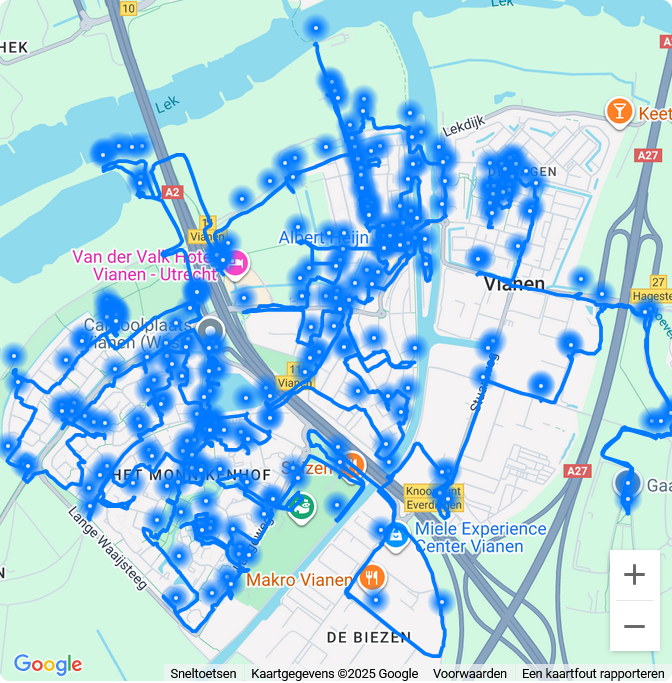 Vandaag fietste de Lekjutter 21 km. kriskras door Vianen en zette hij 266 prullenbakken op de foto in het kader van de 2de Nationale Prullenbak Teldag.
Er was er niet een opengebroken door #statiegeldjagers en er lag ook nergens zwerfafval omheen.
#nationaleprullenbakteldag2025