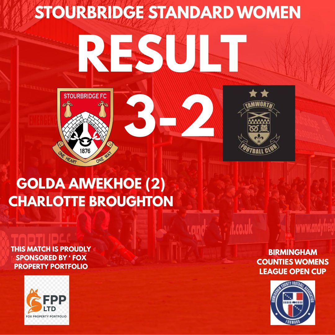 Stourbridge Standard Women FC tweet media