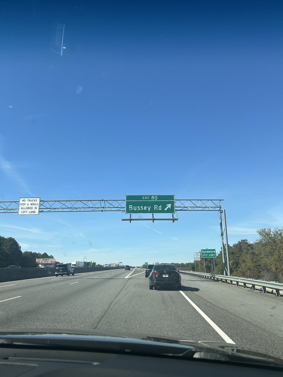 driving down Bussy road AMA