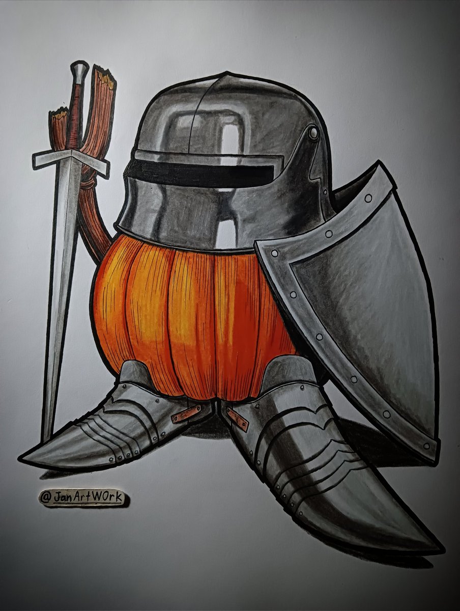 JanArtW0rk's tweet photo. 🎃 Pumpkin Knight ⚔️
#drawing #art #Knight https://t.co/sC0u7Bu3Dt
