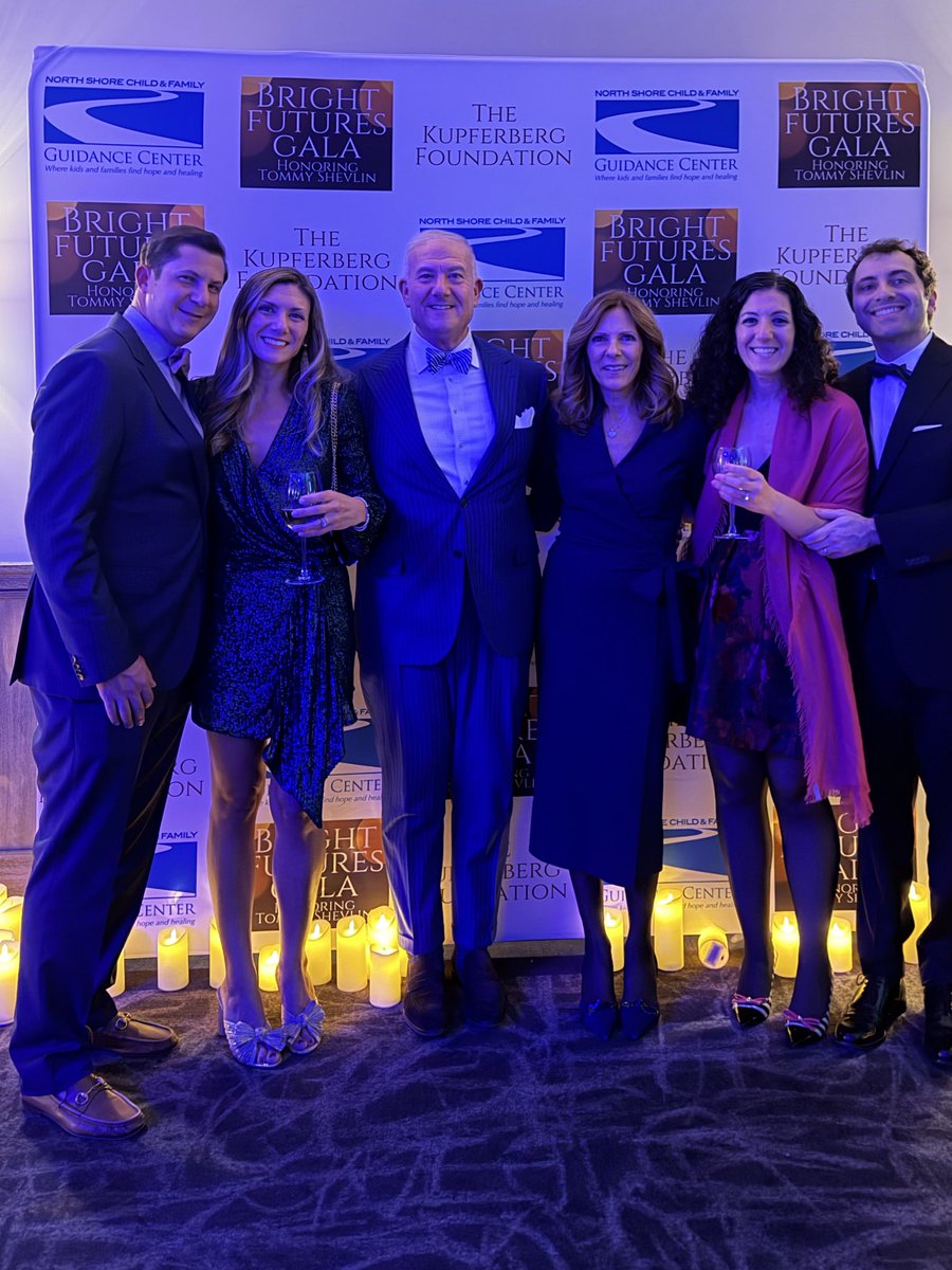 A night dedicated to creating brighter futures! Honored to support the Bright Futures Gala and the incredible work of the North Shore Child &amp; Family Guidance Center <a href="/NSCFGC/">The Guidance Center</a> #BrightFuturesGala
#GiveBack #Community #VictorTalbots