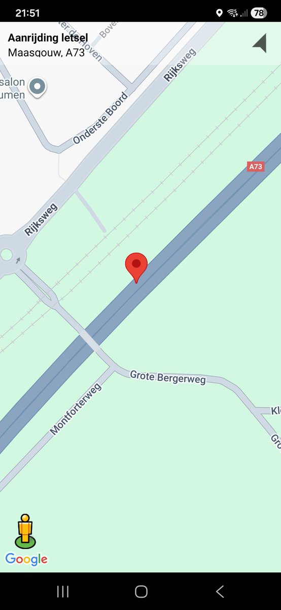 Aanrijding met letsel op A73 bij Sint Odiliënberg