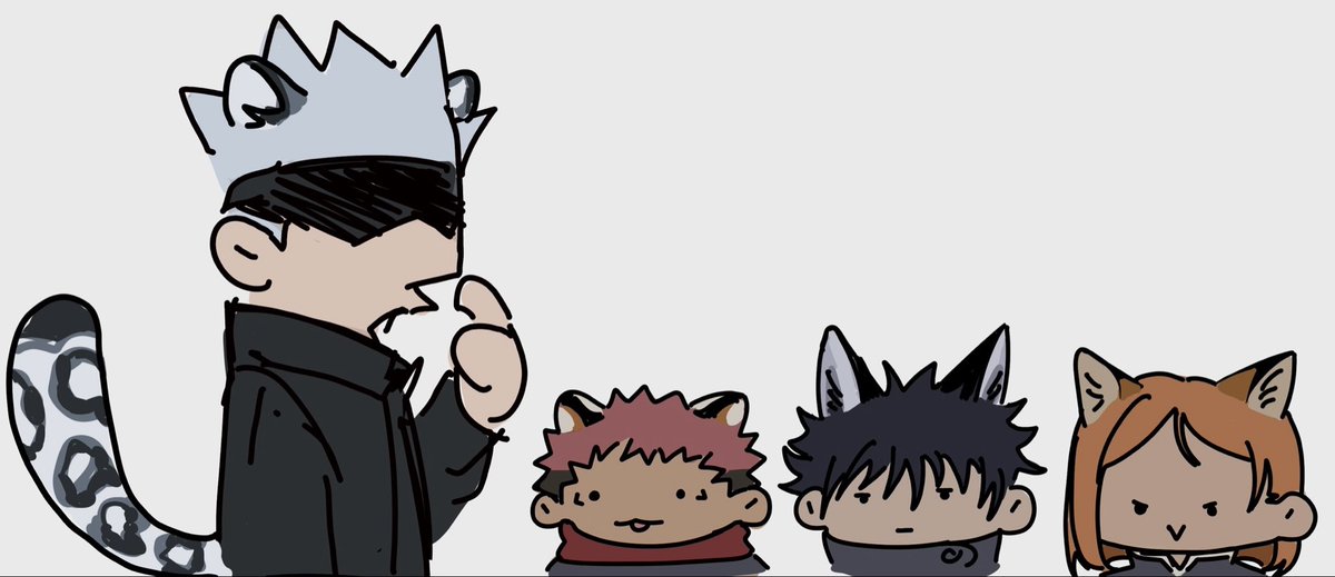 Gojo and his kids