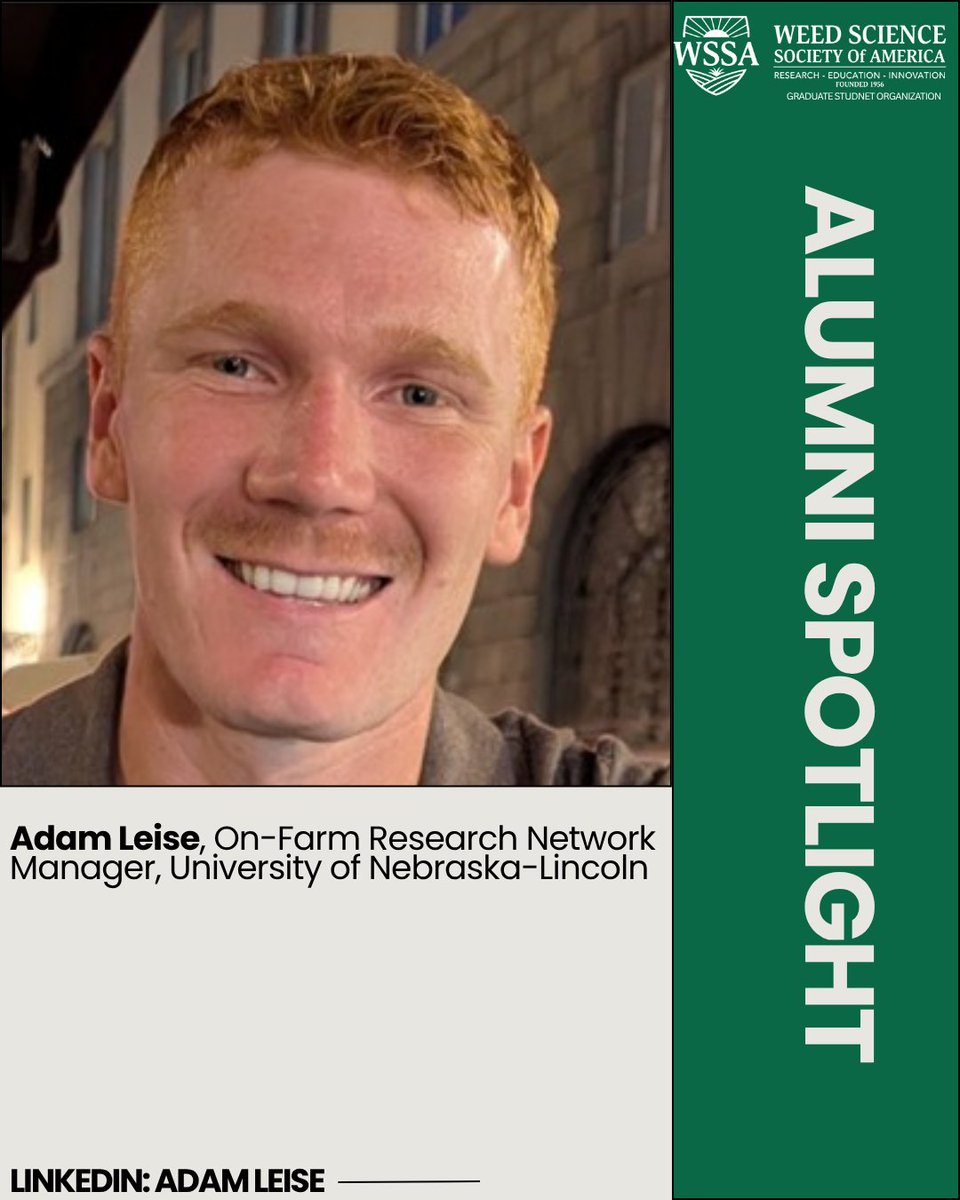 WSSA_GSO's tweet image. Meet our Alumnus of the month, Adam Leise!