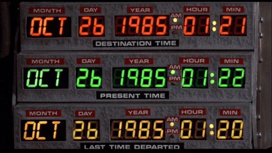 alfaxis's tweet image. Hace 40 años un día como hoy Marty McFly retrocedía tan solo 1 minuto, tras haber viajado décadas atrás en el tiempo… solo para arreglar un cagazo. Y lo hizo! 

Ojalá tuviéramos un DeLorean para corregir nuestros errores. Pero no, no existe 

Feliz 26 de Oct #BackToTheFuture