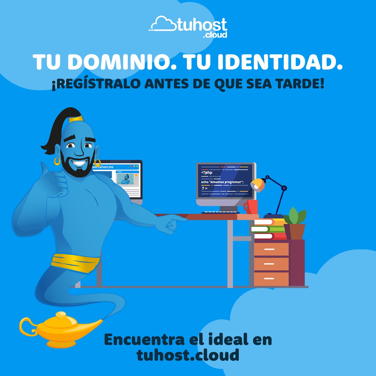 tuhost_cloud's tweet image. Tu nombre en Internet, ¡único y tuyo! 🌐 Registra tu dominio ideal antes de que alguien más lo haga. ¡Asegura tu identidad! ➡️ Link en bio para buscar tu dominio. #DominioWeb #MarcaPersonal #TuIdentidad #tuhostcloud #PresenciaOnline #tuhost