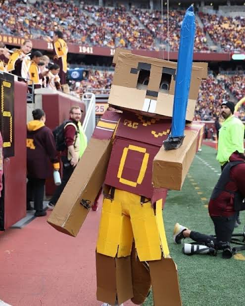 Yesterday was tough but doesn’t change the fact that Gophers FB is 5-0 at home this year.

We have a fun Halloween weekend game vs Michigan St on Sat, let’s pack the Bank and get the mojo back!
