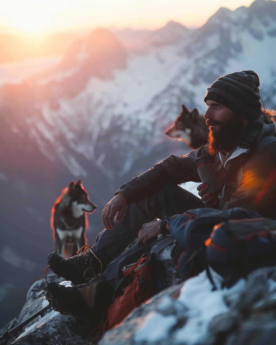 SasquatchSnooze's tweet photo. “Coffee hits different when you’ve earned the view — and your only critics are wolves that agree with your life choices.” 🌄🐺
#SasquatchSnooze #AdventureCulture #MorningRitual #FreedomFeels #WildHeart #OutdoorNation #StayOutside #RuggedLife #Camping #Backpacking #Hiking #Adventure #Outdoors #Wilderness #OutdoorLife