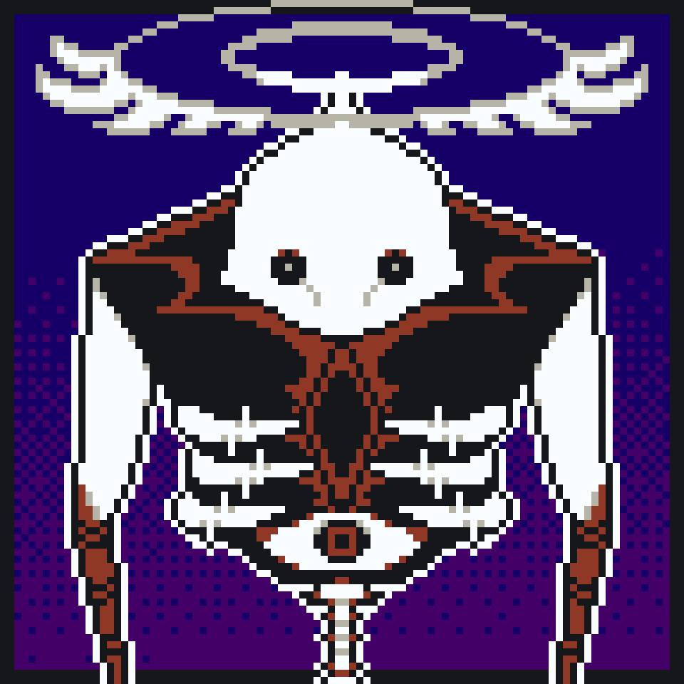 26. Angel (Evangelion)

#ドット絵 #pixelart #UFOctober2025