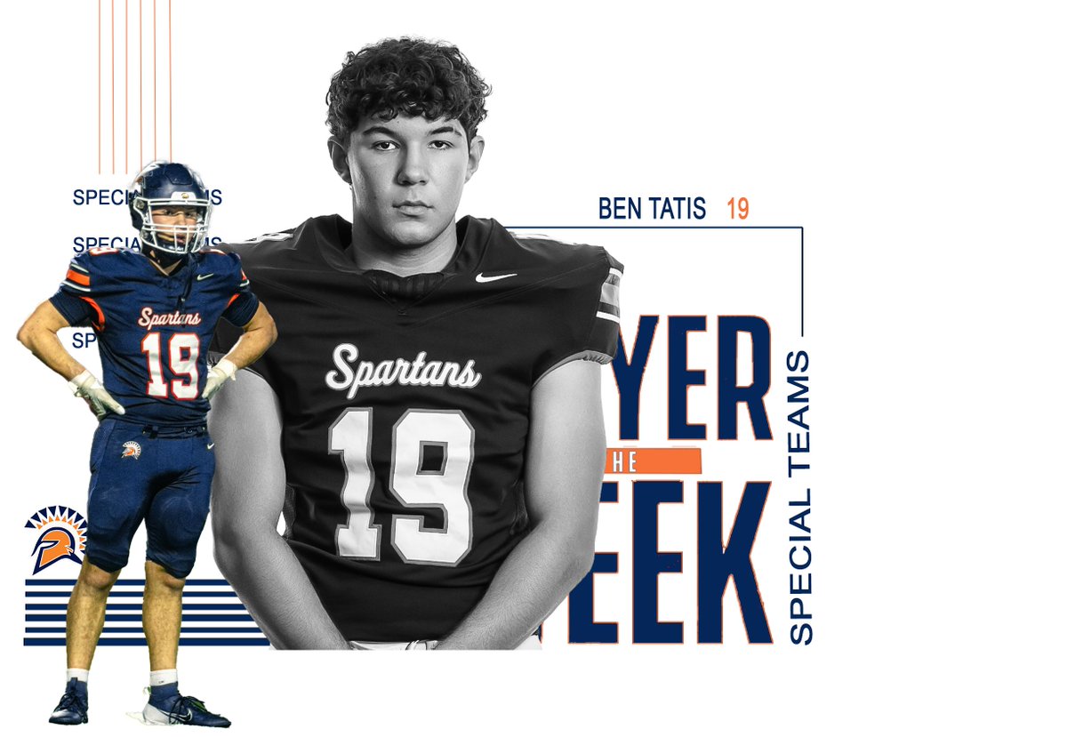 Special Teams Player of the Week vs Tompkins!