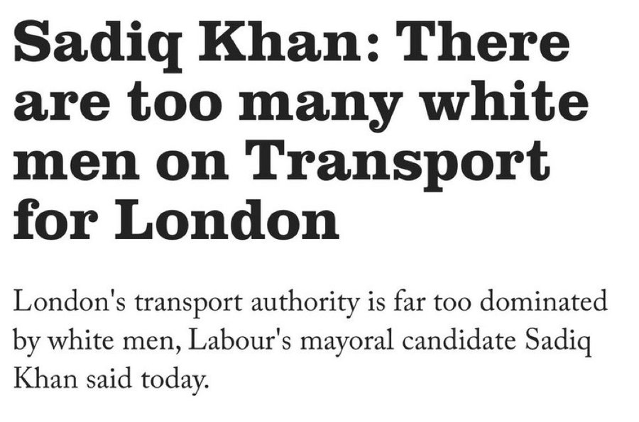 If that is the case <a href="/DPJHodges/">(((Dan Hodges)))</a> THIS MUST BE TOO!
He said he intends to "Reshape it to reflect London's diversity, so he is going to BOOT WHITE PEOPLE OUT AND PUT BLACK PEOPLE IN!
THAT IS BLATANT RACISM! What say you?
bing.com/ck/a?!&&p=f2e3…