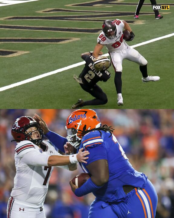 Spencer Rattler got flashbacks to his college days on that pick-six 😅 