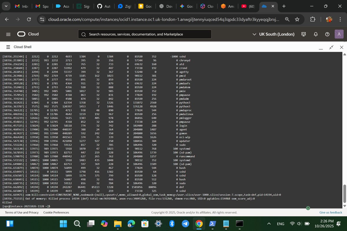 elvmeen's tweet image. Only because I want to host a forex bot, I spent over 19 hours setting up Oracle's free tier remote Linux Desktop (XFCE).  I don't think someone should really pay to use cloud resources like VPS as an individual.
At least XFCE UI + wallpaper of Oracle Linux made my day.