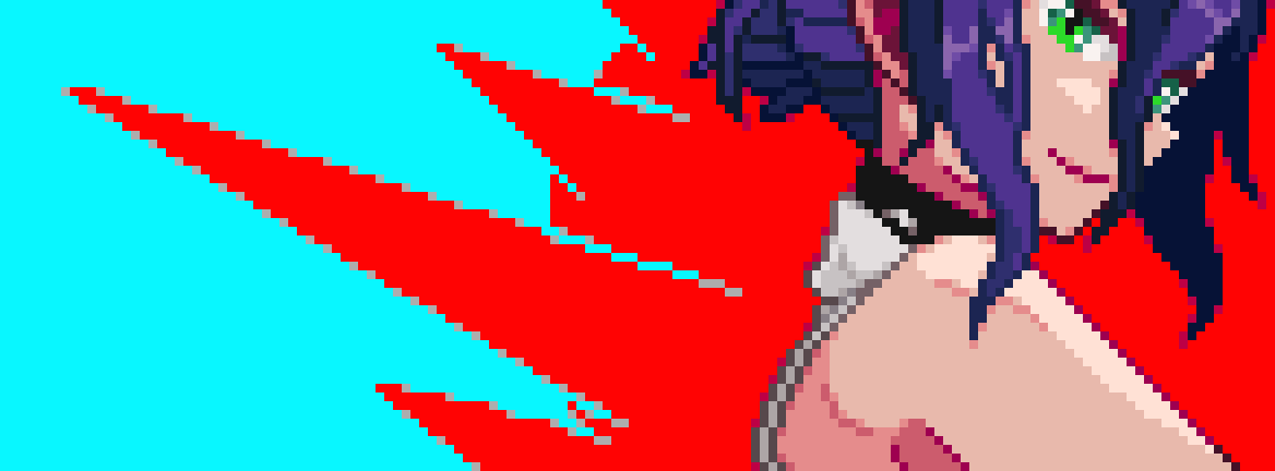 the movie is so peak Im so happy #pixelart #reze #ドット絵
