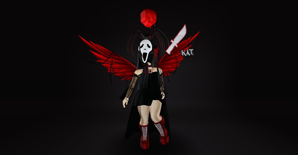 shyxdevy's tweet image. Spooky Season never without a scream, another creative outfit by our model Kit Kat! ♥️
Find #SxD here: roblox.com/communities/10…
(discord server in bio)
#ROBLOX Avatar: @XoEnchantedX
___
#robloxavatar #robloxoutfit #RobloxUGCLimited #robloxugc #HeadlessHorseman