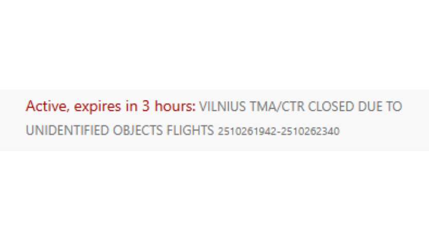 CoffeReport's tweet image. 🚨Vilnius - UPDATE: 

Planes are still being diverted due to "UNIDENTIFIED OBJECTS FLIGHTS"