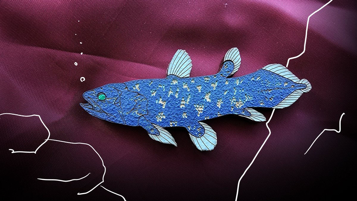 デザフェスに向けて
在庫が無くなったブローチの制作
張り切っております。

今日からシーラカンスに取り掛かります✨

 #デザフェス62