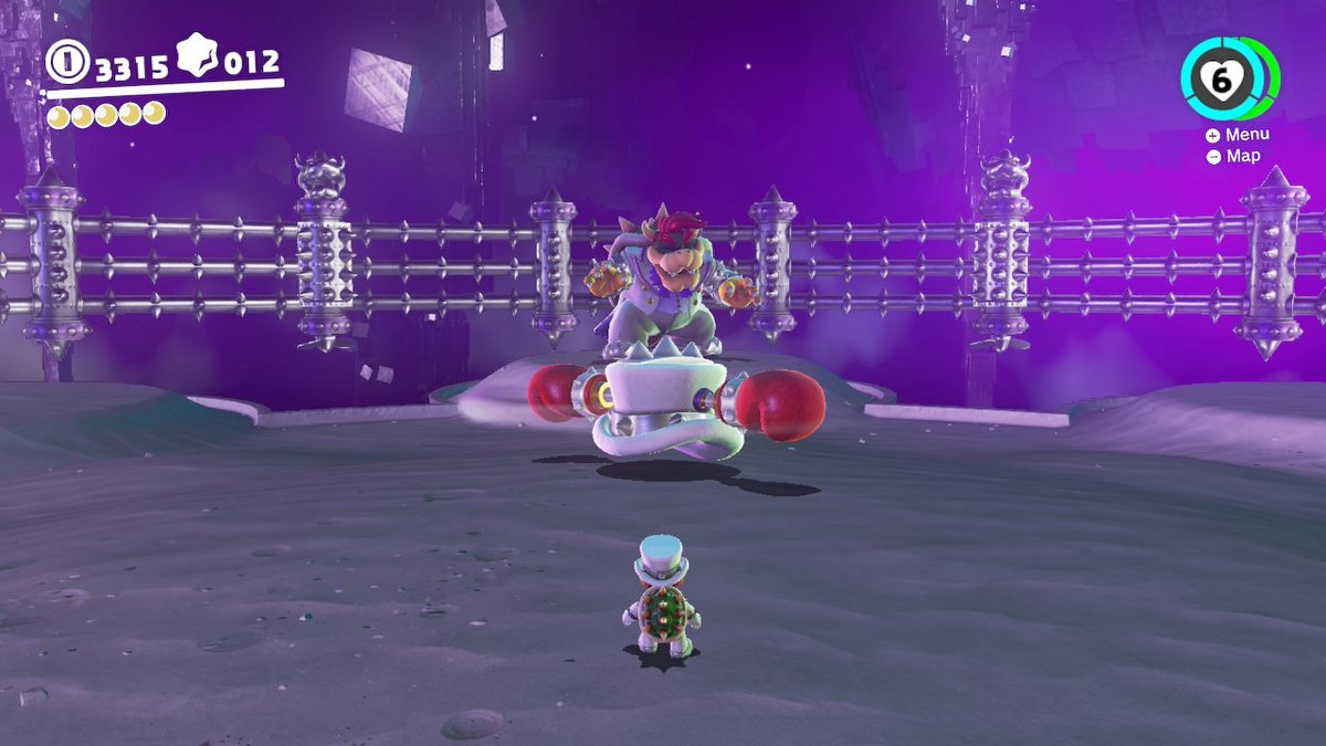 Apparently Bowser’s outfit commentary is exclusive for his refights. Bud… you DO know that I’m wearing YOUR outfit? No need to be so hard on yourself. 
#MarioOdyssey #supermario