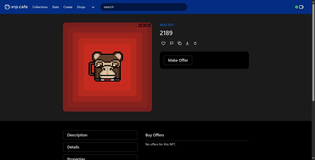 🚨 MINT ALERT 🚨
Super Rare <a href="/ApeRowboatClub/">Pixel Ape Rowboat Club (PARC)</a>  has been minted!⛵🐵
 #XRP #XRPL #NFT #MUGDOT