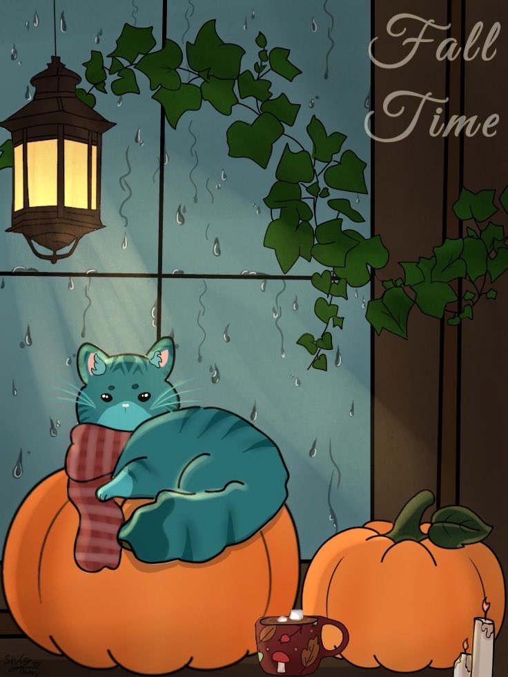 Fall Time 🎃 

#moral_art
